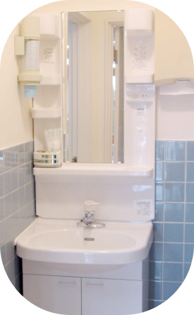 洗面所・歯磨きコーナー